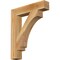 Ekena Millwork Imperial Block Rough Sawn Bracket, Western Red Cedar, 4"W x 22"D x 26"H BKT04X22X26IMP05RWR - alternate 1